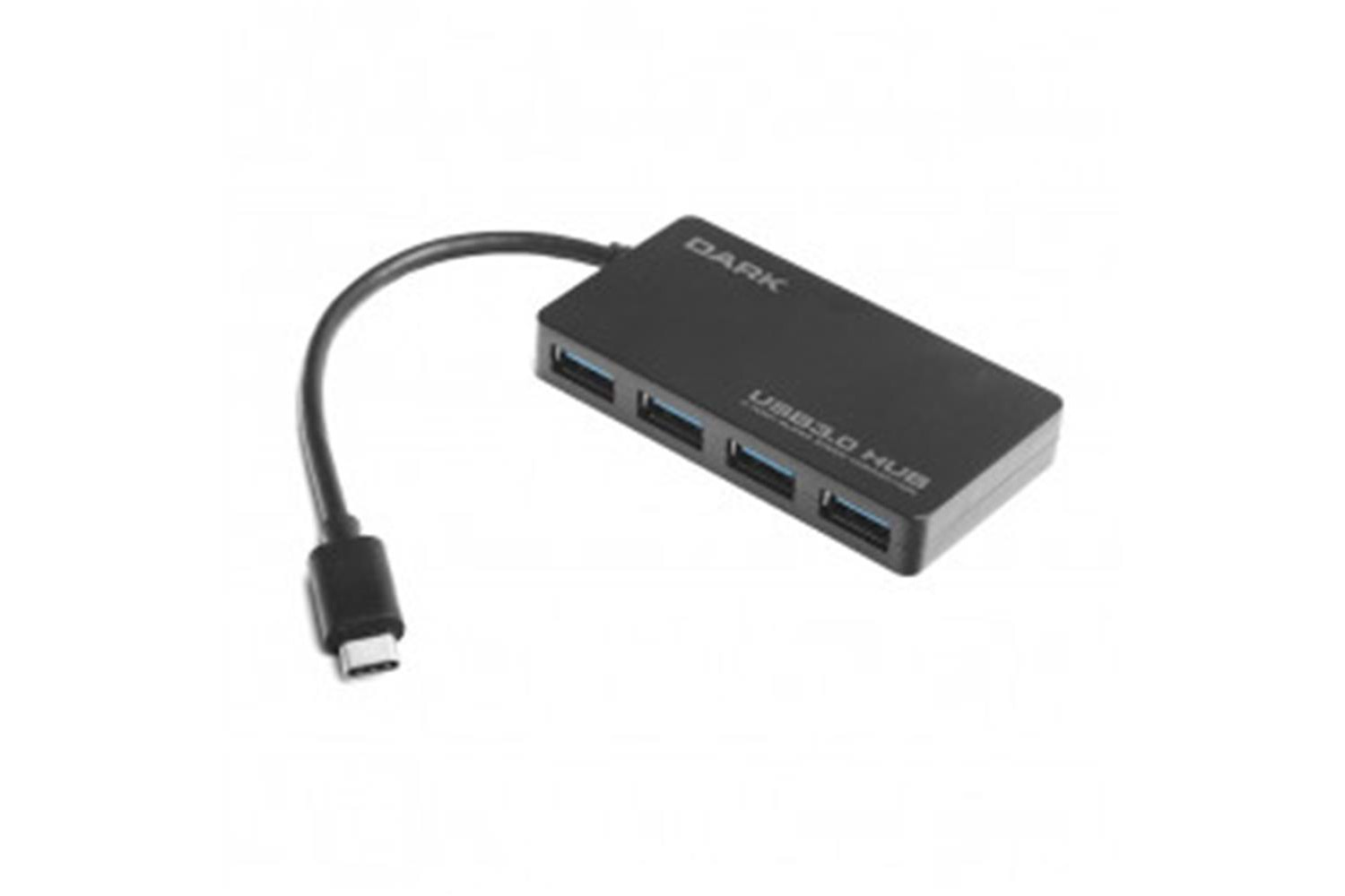 Dark Connect Master U31X4, USB3.1 Type-C to 4 Port Type-A HUB