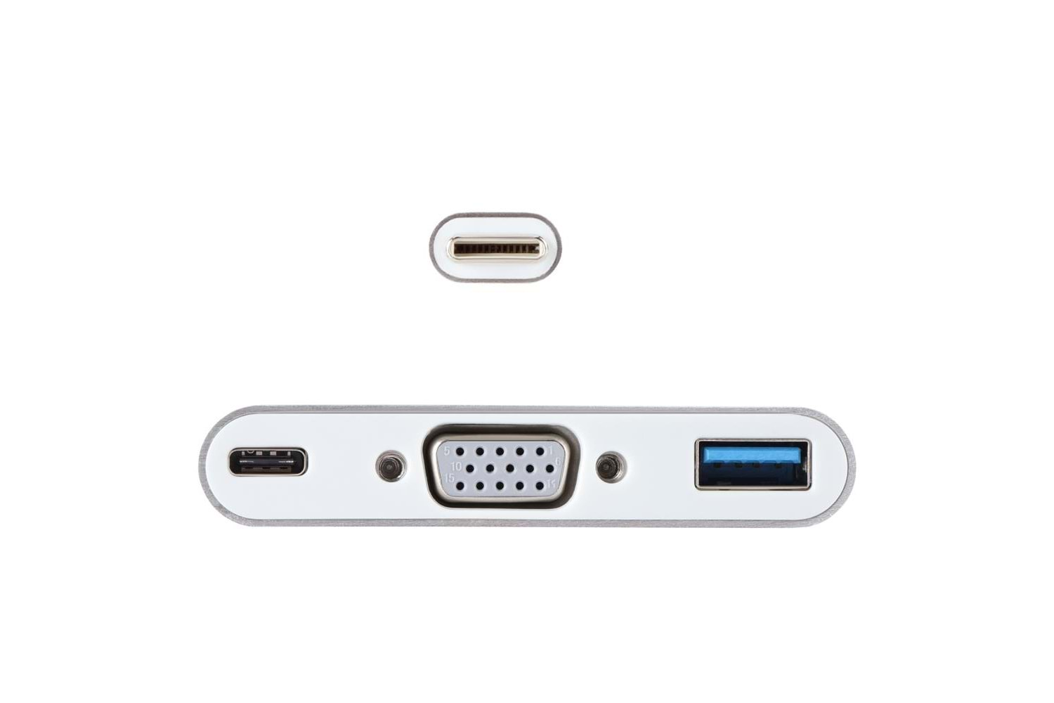 Vcom CU426M Type-C-M To Vga-F Usb 3.0-F Type-C-F Çevirici