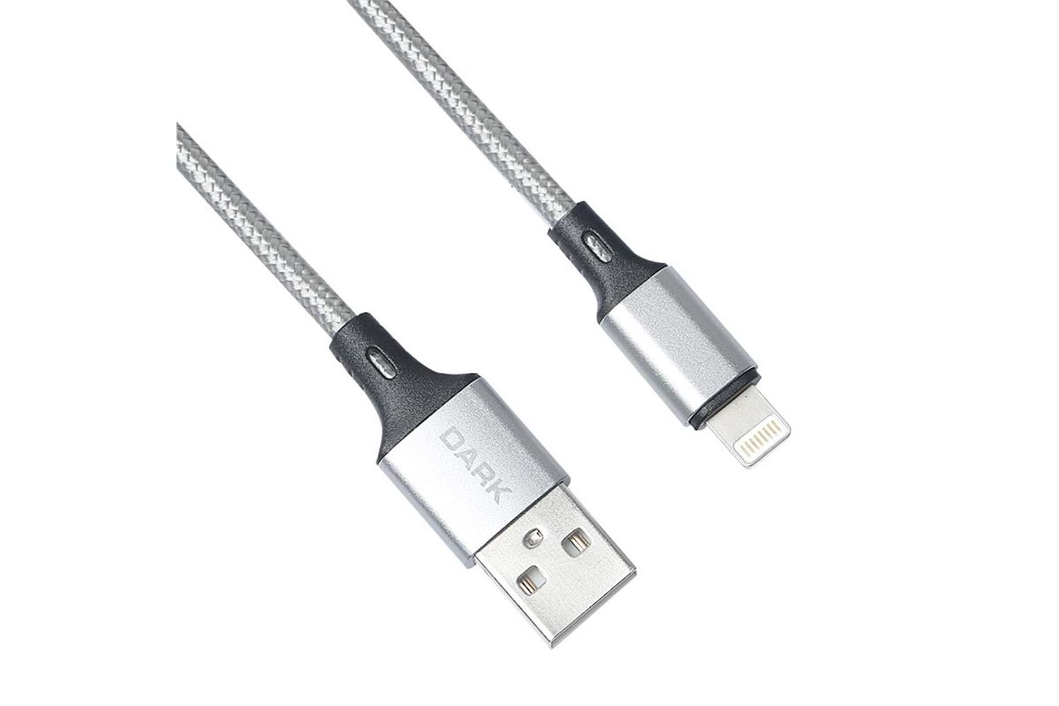 Dark DK-CB-LT100BR Lightning Örgülü 'Quick Charge' Destekli Şarj ve Data Kablosu (1 Metre)