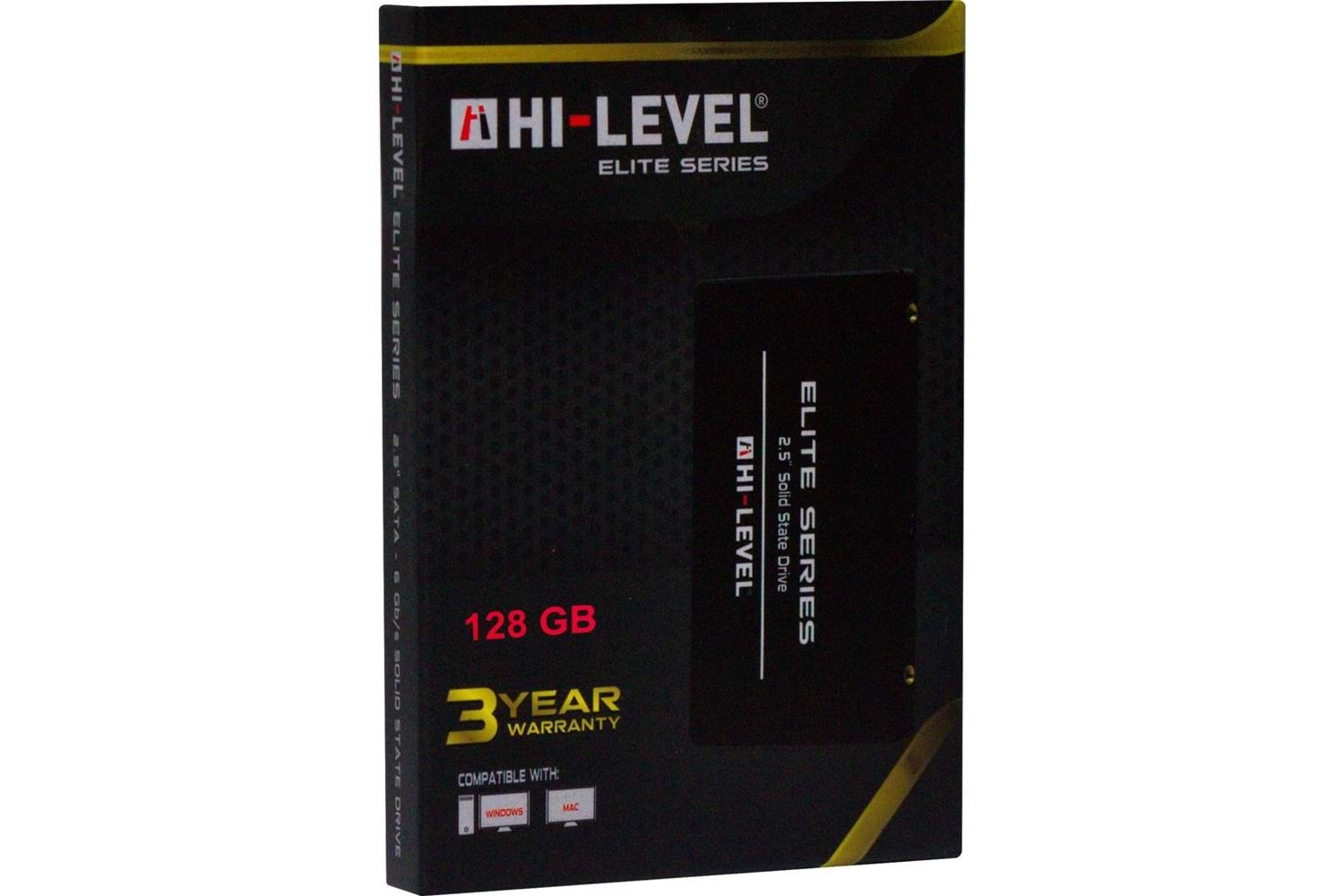 Hi-Level 128GB Elite 560MB-540MB-s Sata 3 2.5