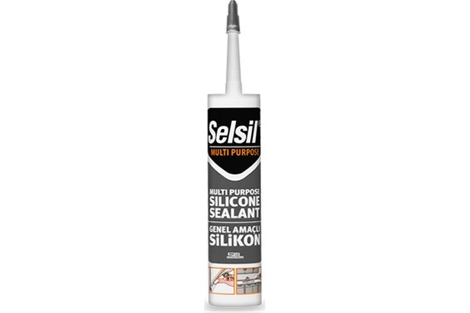 Selsil Silikon 280Gr Şeffaf