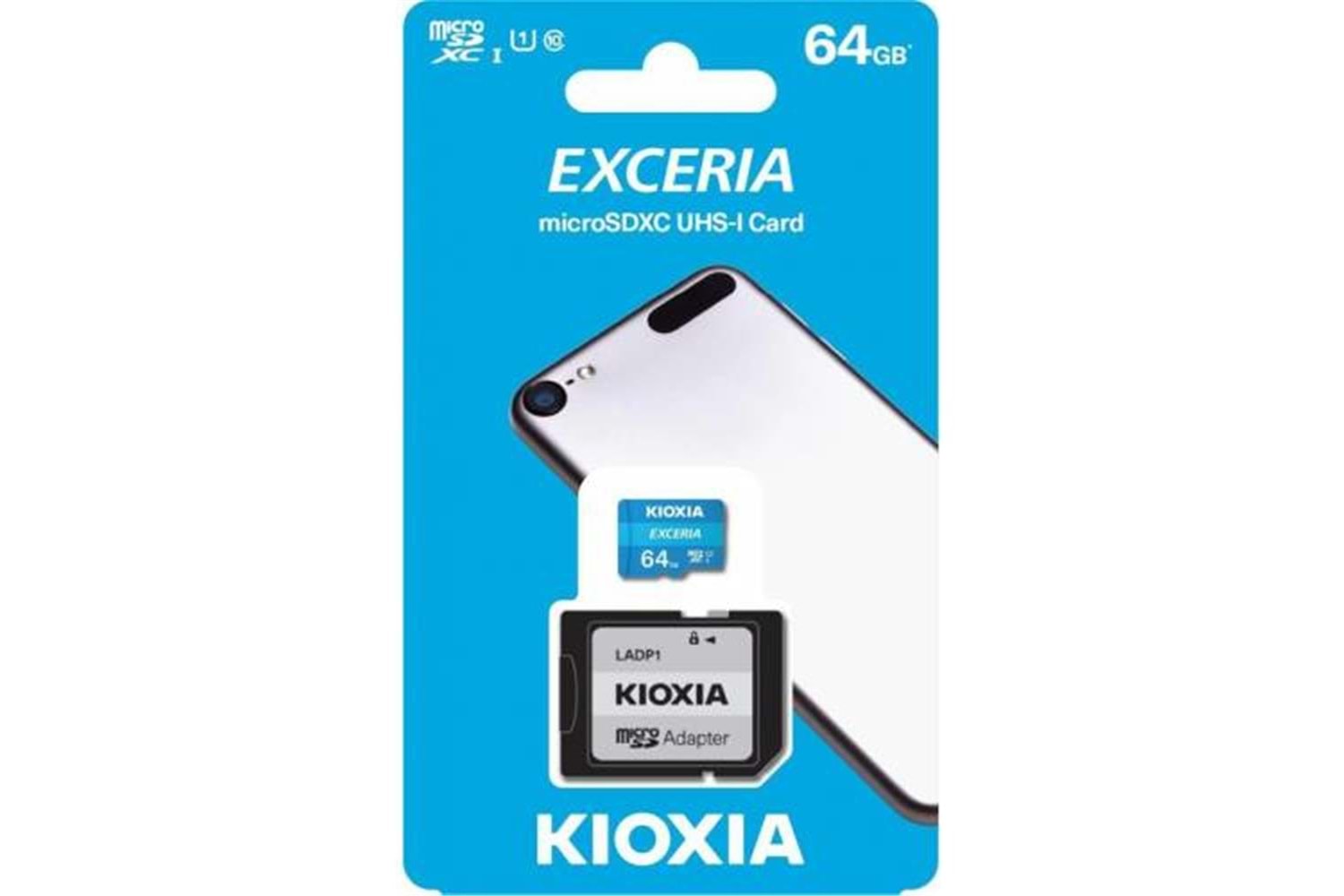 Kioxia 64GB Exceria microSDXC UHS-1 C10 100MB-sn Hafıza Kartı