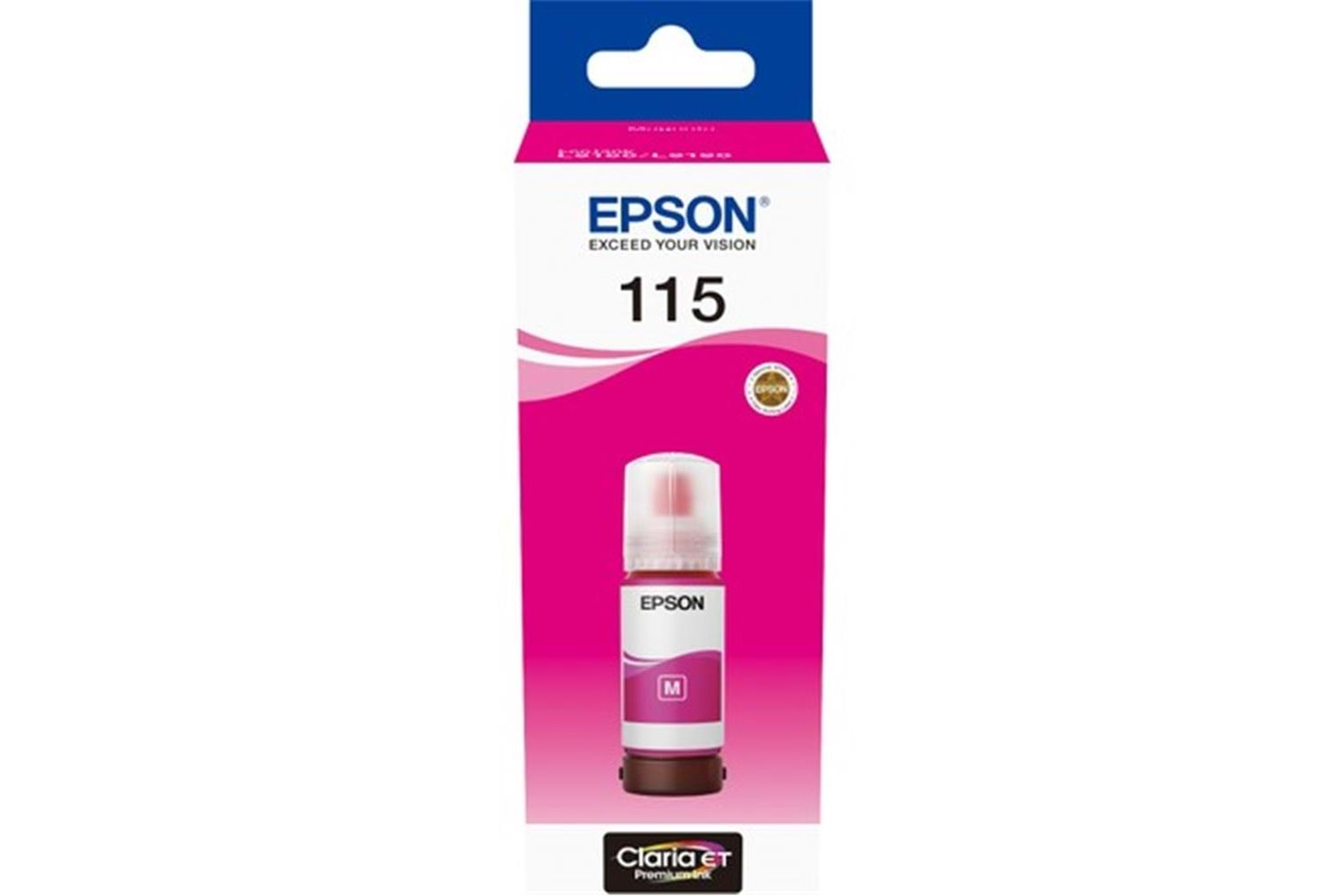 Epson 115 Magenta Kırmızı Şişe Mürekkep T07D34A L8160-L8180