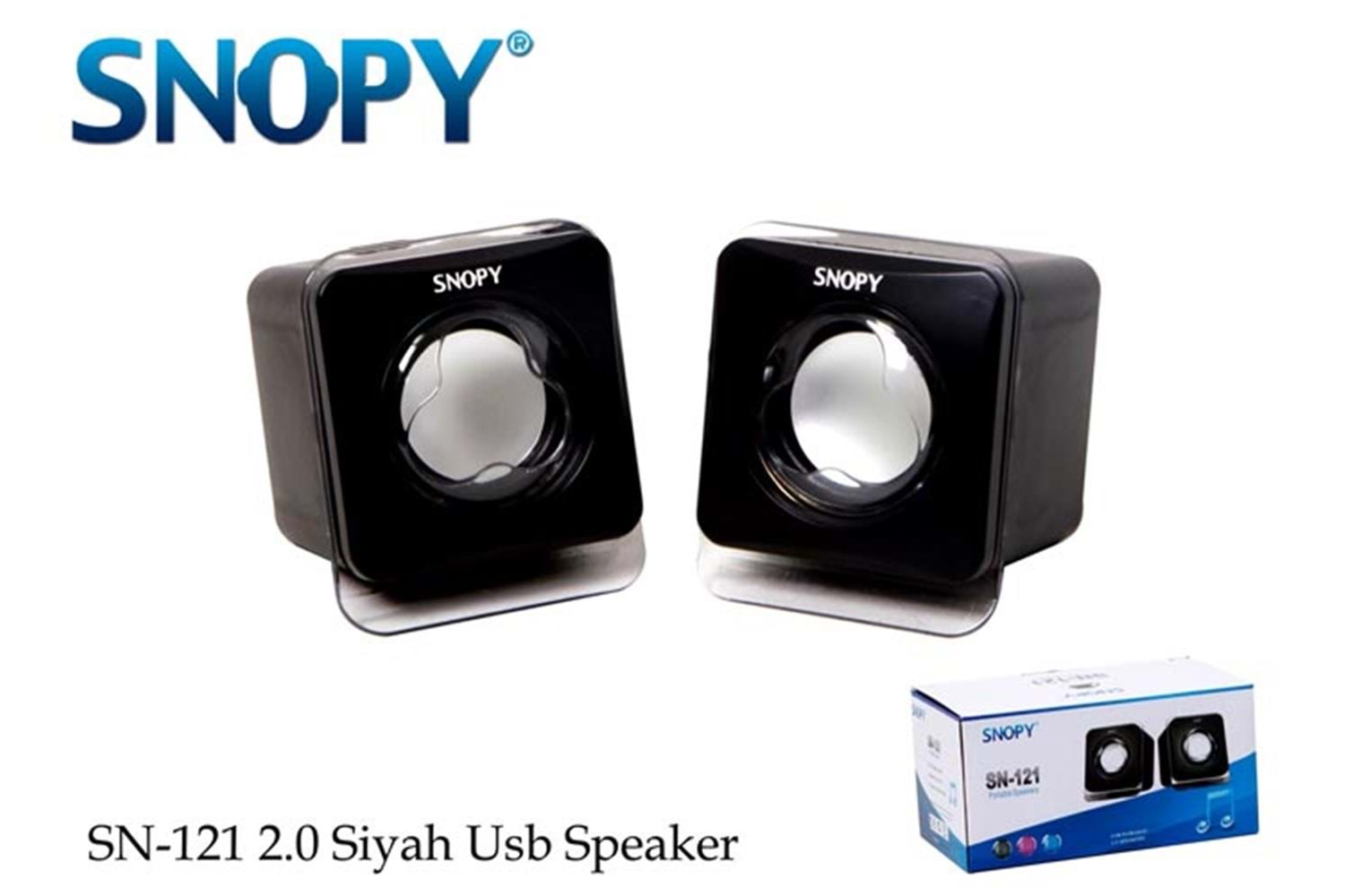 Snopy SN-121 2.0 Siyah Usb Speaker