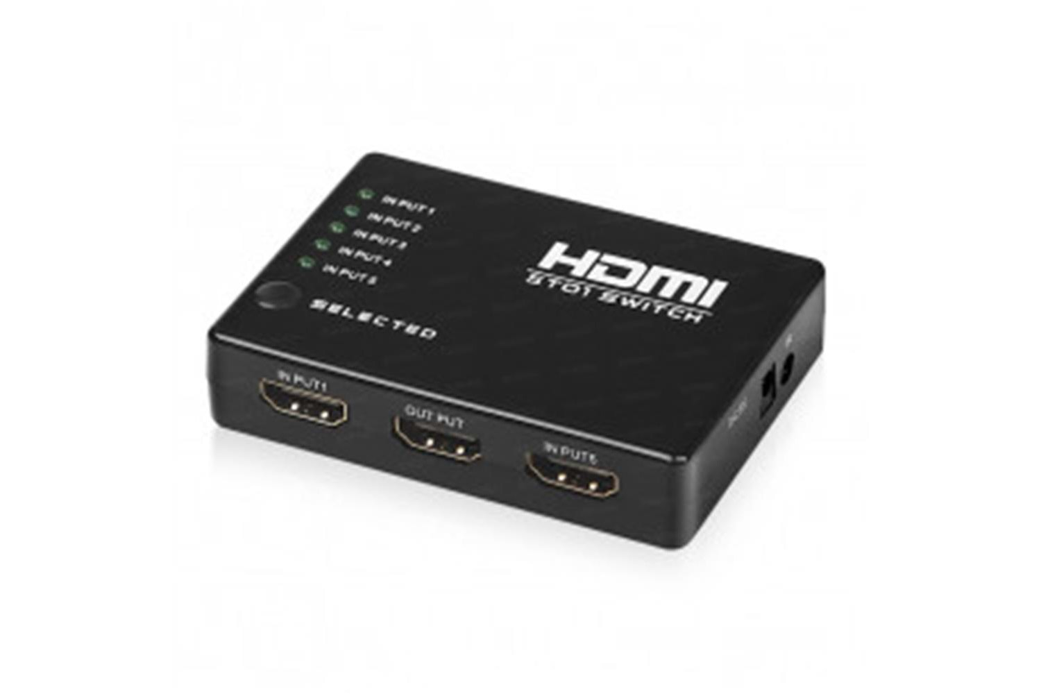 Dark Full HD 4 Giriş 1 Çıkışlı Uzaktan Kumandalı HDMI Switch (Seçici)