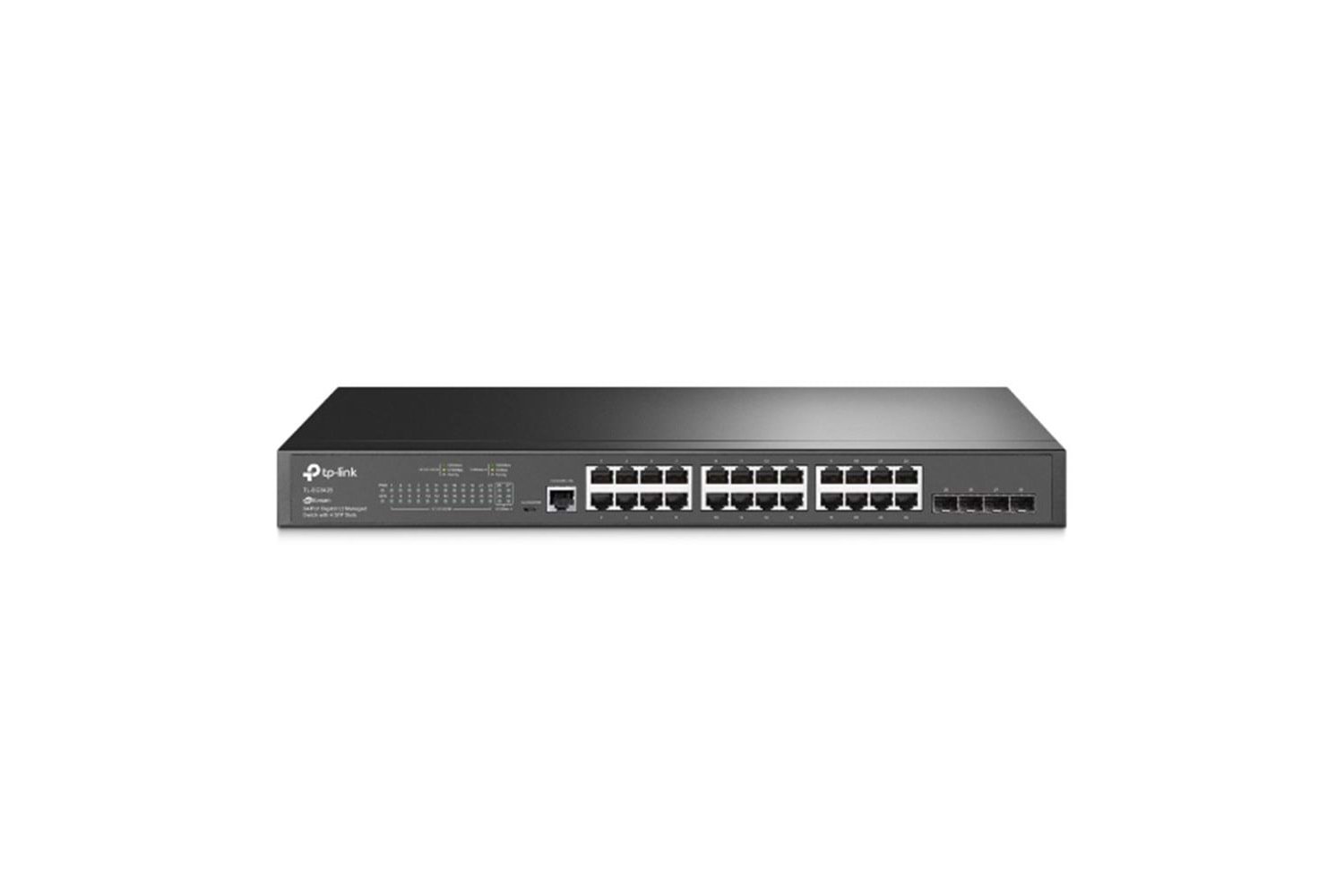 Tp-Link TL-SG3428 24 Port 10-100-1000 Switch 4 Port SFP L2 Çelik Kasa Rack Mount