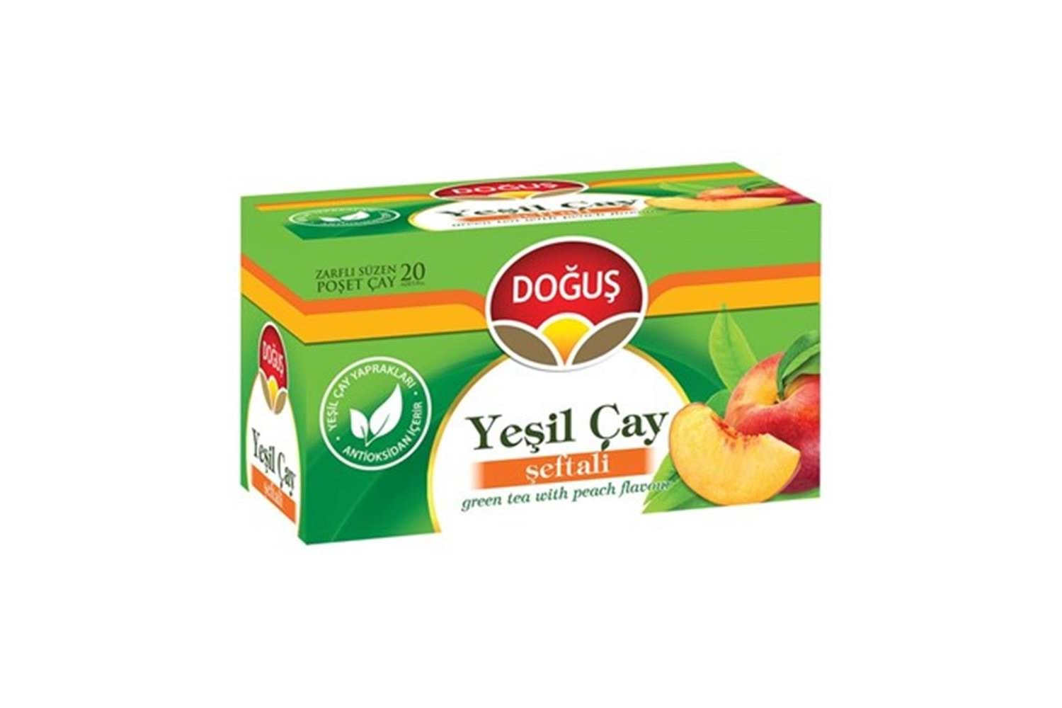 Doğuş Şeftali Aromalı Poşet Çay 20x1.75 GR