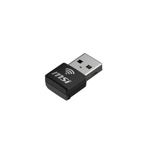 MSI NETWORK Wıfı6 AX1800 Nano Kablosuz Usb Adaptör