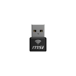 MSI NETWORK Wıfı6 AX1800 Nano Kablosuz Usb Adaptör