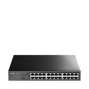 CUDY 24port Gigabit Yönetilemez Metal Kasa Switch GS1024 