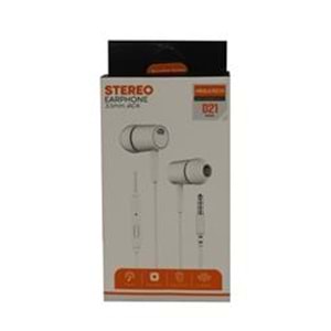 Megatech D21 Stereo Beyaz Mikrofonlu Kulaklık