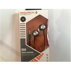 Megatech QG-90 Siyah Mikrofonlu Kulaklık Mıknatıslı 