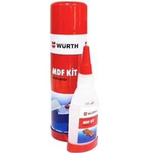 Würth Mdf Kit Aktivatör Hızlı Yapıştırıcı 100 ml+500 ml( 0892100444028 24 )