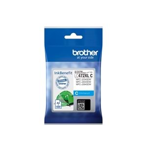 Brother LC472XLC Cyan Mavi Sayfa Kartuş MFC-J2340-J3540-J3940 1.500 Sayfa 