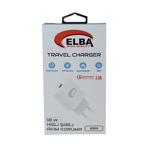 Elba Elb10 10W 3.0A Hızlı Şarj Akıllı Koruma Usb EV Şarj Kafa 