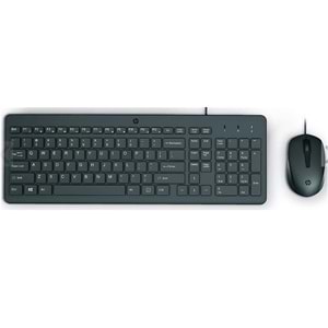 HP 150 Wired 240J7AA 1600Dpı Kablolu Klavye Mouse Seti