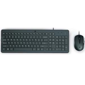 HP 150 Wired 240J7AA 1600Dpı Kablolu Klavye Mouse Seti