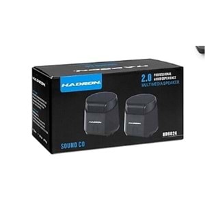 Hadron HD6024 Speaker Pc Siyah 8.5-9-9 cm