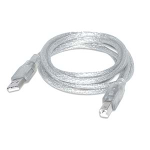 Inca IPR-01T 1.5 mt Usb Yazıcı Kablosu Şeffaf 