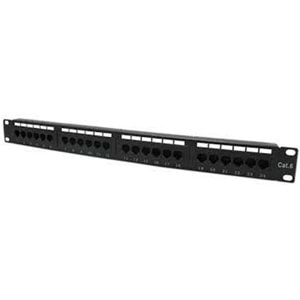 Teldata 24 Port Cat6 Utp Patch Panel Dolu