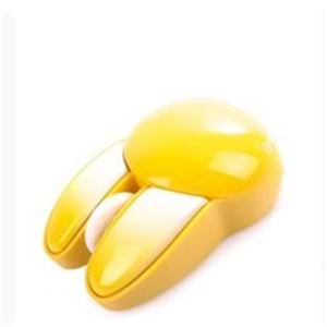 Ndneed sevimli Tavşan Kablosuz Sarı Bluetooth Mouse