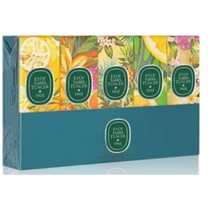 Eyüp Sabri Tuncer Set-5 16ml 5Li Cam Şişe Sprey Kolonya (Verbena-Ç.limonu-Hawaii-B.Mandalina-limon)