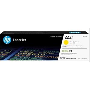 Hp 222A Yellow Sarı 1.200 Sayfa Toner W2222A