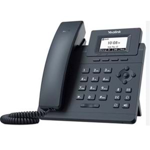 Yealink T30P IP Telefon PoE Destekli Adaptör Dahil