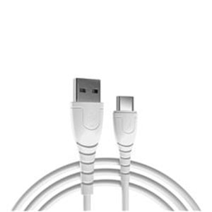 Hytech HY-XTK30 2.4A Type-C 90cm Beyaz Hızlı Şarj Kablosu