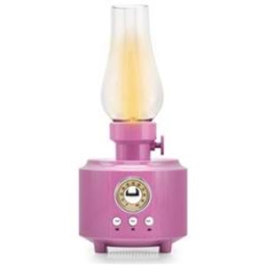 Hadron C210 Pembe Bluetooth Nostalji Gaz Lambası Speaker100-100-200MM