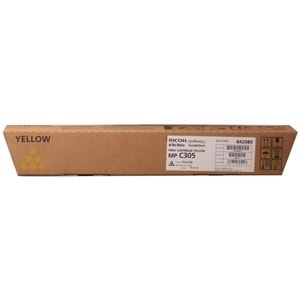 Ricoh MP C305 Yellow Sarı Orjinal Fotokopi Toneri MP C305SP-305SPF 4.000 Sayfa