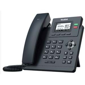 Yealink T31P IP Telefon PoE Destekli Adaptör Dahil