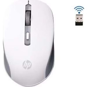 Hp S1000 Plus 1600DPI 2.4GHz WireLess Beyaz Kablosuz Mouse (Pil İçinde)