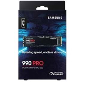 Samsung 4TB 990 Pro 7450-6900MB-s M.2 NVMe MZ-V9P4T0BW Ssd Disk