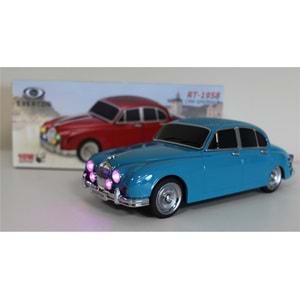 EVERTON RT-1958 Zümrüt Yeşil (Emerald) Arabalı Bluetooth Fm-Usb-Tf-Aux Şarjlı Nostaljik Radyo