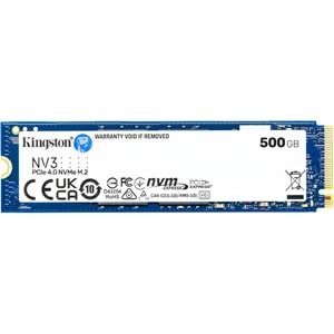 Kingston 500GB NV3 PCIe 4.0 NVMe M.2 2280 SSD Disk SNV3S-500G SSD Disk