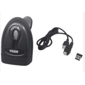 Tiger CS611-BT 1D CCD 2.4Ghz+Bluetooth Kablosuz Barkod Okuyucu 