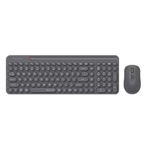 A4 Tech FG3300 Air2 2.4G Gri Q Klavye Fn-Mm Klv+Optik Mouse Sessiz Kablosuz Set