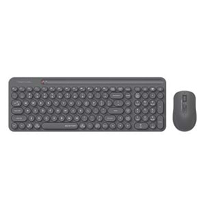 A4 Tech FG3300 Air2 2.4G Gri Q Klavye Fn-Mm Klv+Optik Mouse Sessiz Kablosuz Set