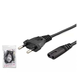 HADRON HDX5566 TEYP POWER KABLO 1.5MT 42PIN 1MM UZUN SOKET AMBALAJLI SİYAH
