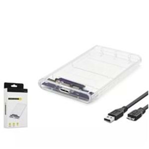 HADRON HDX1760 HDD KUTU USB3.0 PLASTİK SATA 2.5