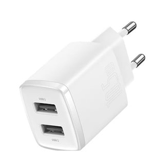 Baseus CCXJ010202 10,5W Beyaz Şarj Aleti