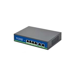 ISEE ISS-4026P 24 Port Poe+ 10-100 Mbps 2 Port 10-100-1000 Uplink Switch 300W
