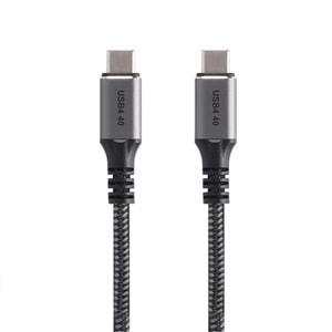 Vcom CU520M-2.0 Type-C to Type-C 2m 20Gbps USB4 5A Şarj Kablosu