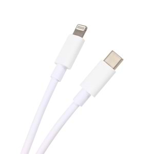 Vcom CU289 Lightning to Type-C Beyaz 1m 18W Hızlı Şarj Kablosu