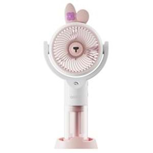 Asonic AFN26 Beyaz 500mAh 2 Kademe (Püskürtme Fonksiyon) Nemlendirici Sprey USB Fan Şarjlı 