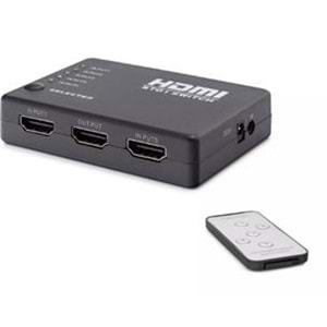 Hadron Hdx1272 5 Port Hdmi Switch 5Giriş 1Çıkış Kumandalı 