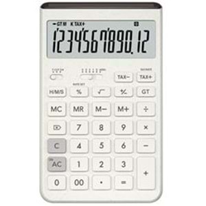 Casio JT-200T-WE 12 Hane Beyaz Masa Üstü Hesap Makinesi