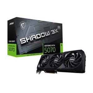 Msi GeForce RTX5070 12G Shadow 3X OC 12GB GDDR7 192 Bit DLSS 4 Ekran Kartı