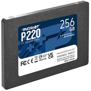 Patriot 256GB P220 550-490MB-s 2.5